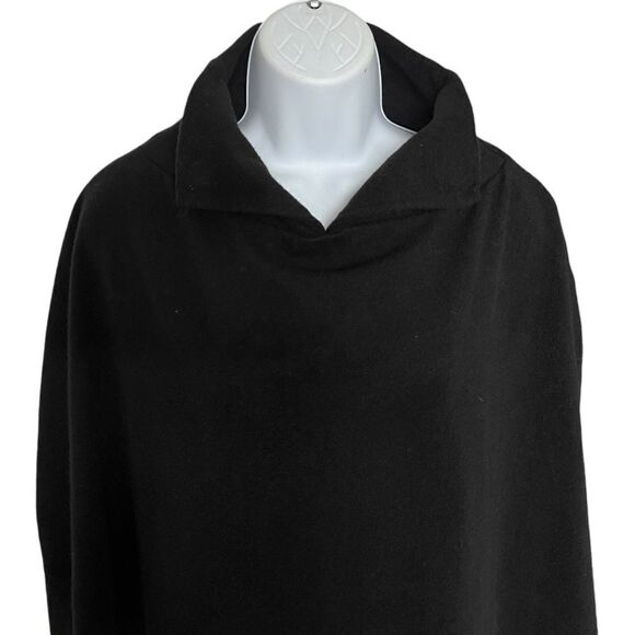 FHQ Collection Oversized Black Cape In Size M. - Picture 2 of 7